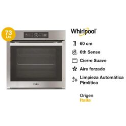 Alternative view of Horno Whirlpool Eléctrico. 73 Lts Silver (WOC74AS)
