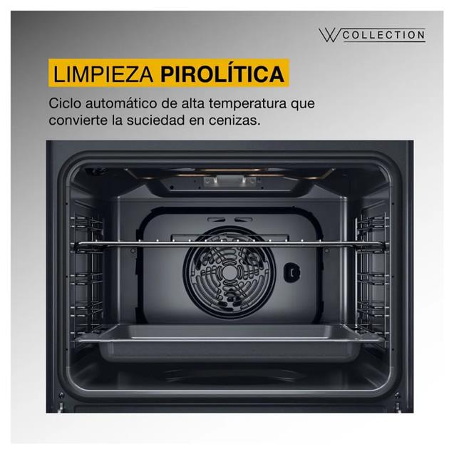 Horno Whirlpool Eléctrico. 73 Lts Silver (WOC74AS) - Imagen 7