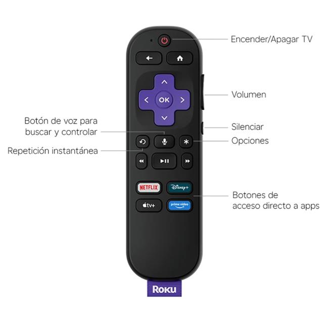 Roku Streaming Stick HD (3840Mx) - Imagen 6