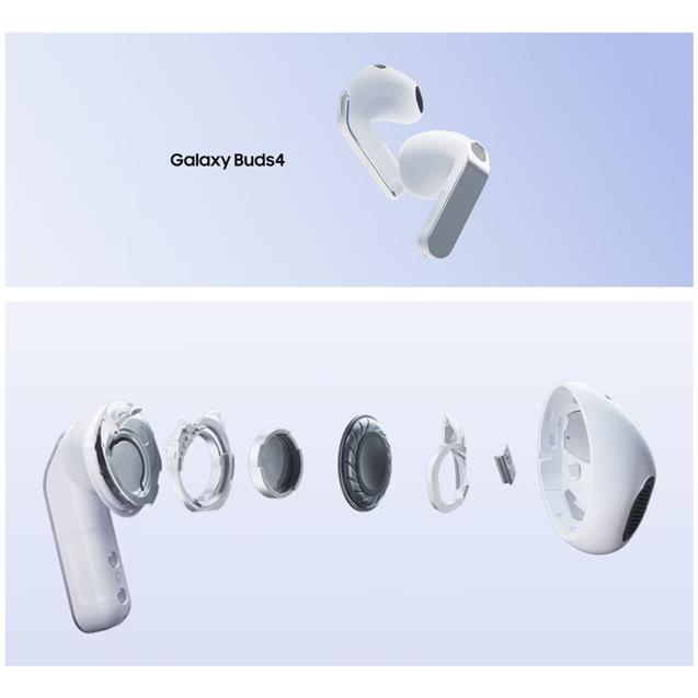 Auricular Samsung Galaxy Buds4 White (R540) - Imagen 9