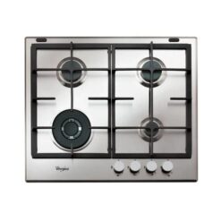Anafe a Gas Whirlpool 4 hornallas 60 Cm Inox (wgma6422ix)