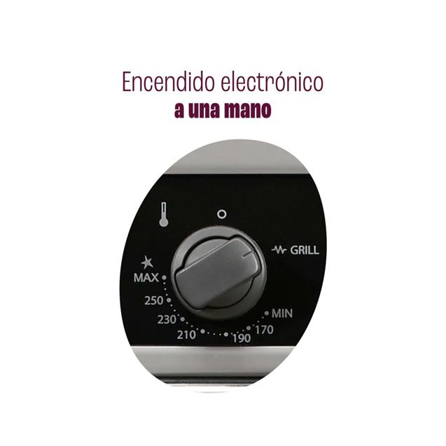 Horno Longvie Gas Inoxidable (H6900XT) - Imagen 5