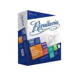 Repuesto Rivadavia Cuadriculado c/Banda x 480 Hojas