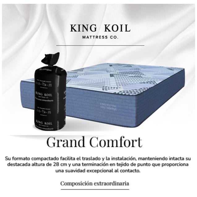 Colchon de Espuma Grand Comfort 160x200x028 Compactado - Imagen 4