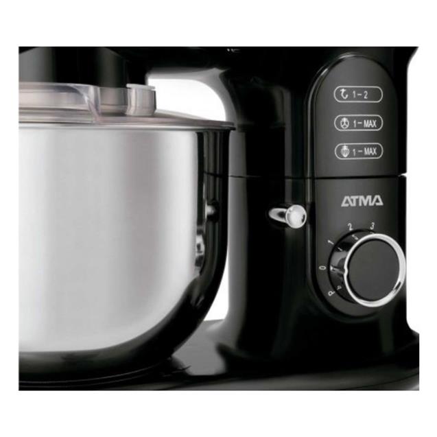 Batidora Atma Planetaria 4.8 Lts 6 Vel. Negro (BP24B0AN) - Imagen 4