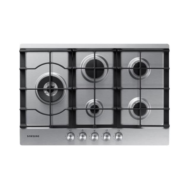 Anafe a Gas Samsung 75cm 5 Hornallas INOX (SANA75J3030AS) - Imagen 2