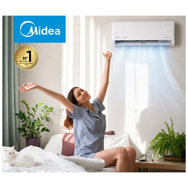 Split Inverter Midea 4500 Frío/Calor Smart IA Ecomaster (MSZIC-18H-N81F) - Imagen 9