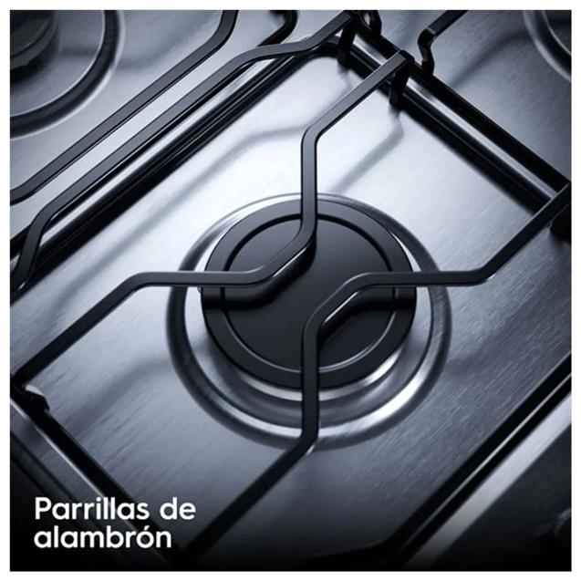 Cocina a Gas Electrolux Doble Horno Eléctrico/Gas 56 cm Inox (F4EDM) - Imagen 7