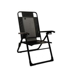 Reposera Descansar, Aluminio Xl Black (80040)