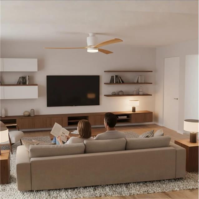 Ventilador De Techo Abon Garden Línea Zentra (AGZ 48 200 BL OS) - Imagen 4