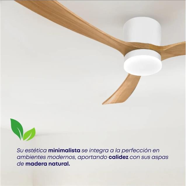 Ventilador De Techo Abon Garden Línea Zentra (AGZ 48 200 BL OS) - Imagen 5