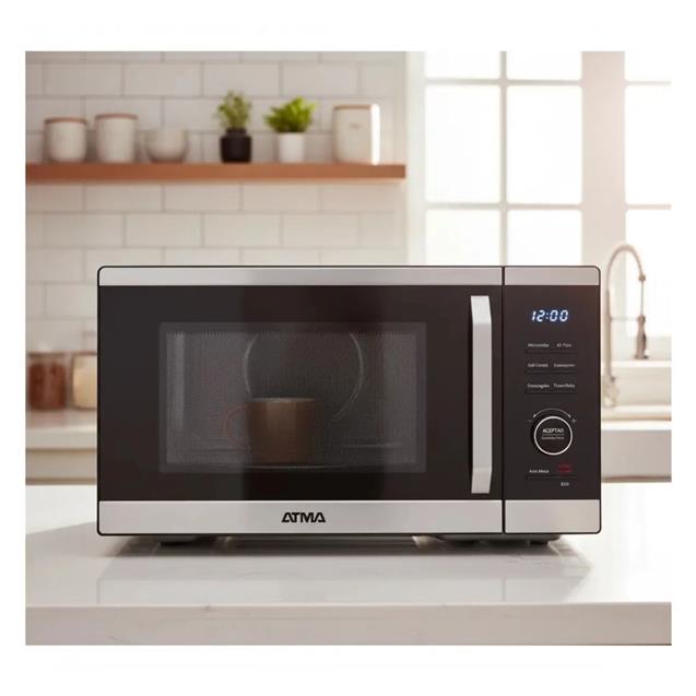 Microondas Atma 26 Lts Digital C/Grill AirFryer 900w Black (MATDAB26UAN) - Imagen 7