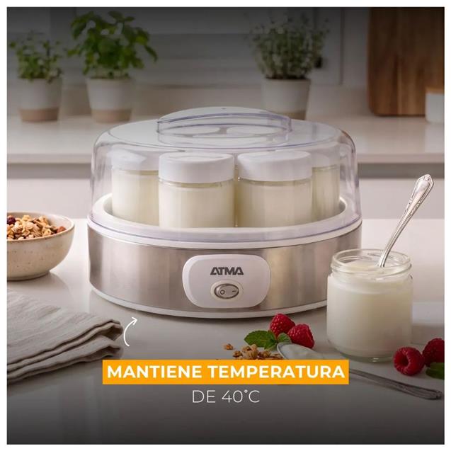 Yogurtera Atma 7 Jarros (YMAT26N) - Imagen 4