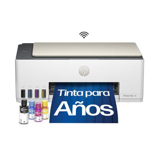 Impresora Hp Multifunción Smart Tank 583 (4a8d7a) - Imagen 5
