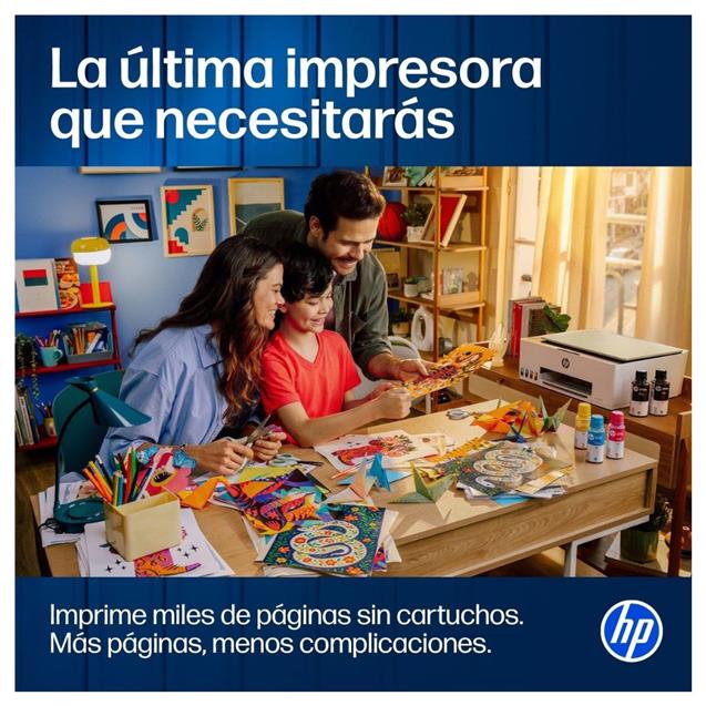 Impresora Hp Multifunción Smart Tank 583 (4a8d7a) - Imagen 10