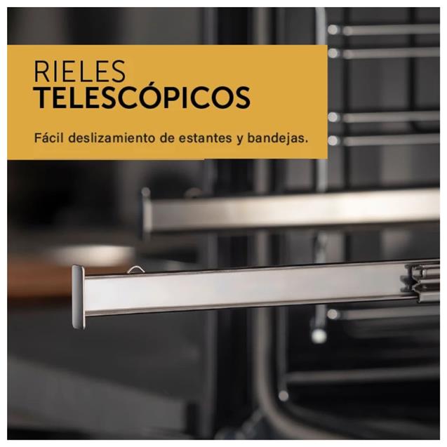 Horno Eléctrico Empotrable Vondom Pirolitico Air Fry WiFi 60 Cm (TNC60HE-2) - Imagen 8